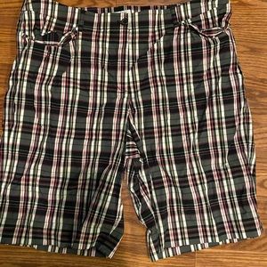 Plaid Bermuda